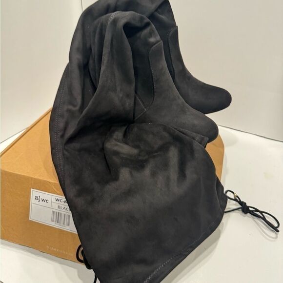 Style & Co Warrda Black Block Heel Mid-Calf Sleek Sole, boots shoes 8.5WC - Picture 16 of 16